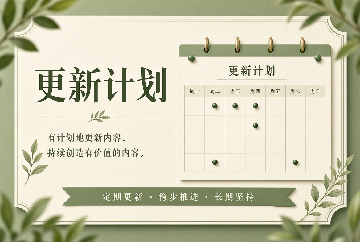 更新计划
